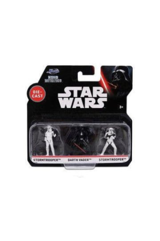 Noutati - Star Wars Nano Metalfigs Darth Vader & Stormtroopers 3-Pack 4 cm