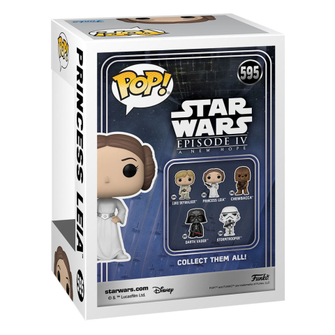 Star Wars New Classics POP! Star Wars Vinyl Figure Leia 9 cm [1]
