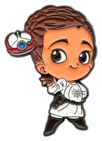 Fashion & Accessories - Star Wars: Obi-Wan Kenobi Pin Badge Princess Leia & Lola Chibi
