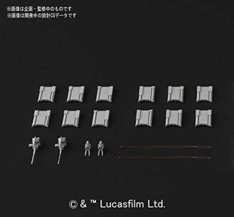 Star Wars Plastic Model Kit 1/144 AT-AT [2]