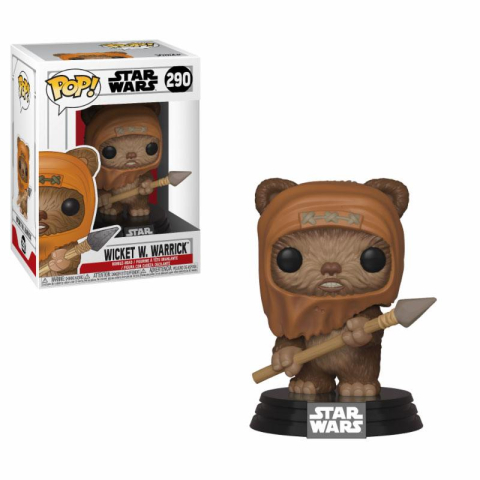 PRECOMENZI - Star Wars POP! Movies Vinyl Figure Wicket 9 cm