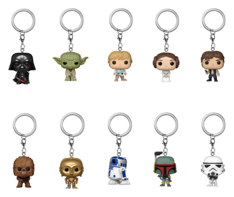 Fashion & Accessories - Star Wars POP! Vinyl Keychains 4 cm Display (12)