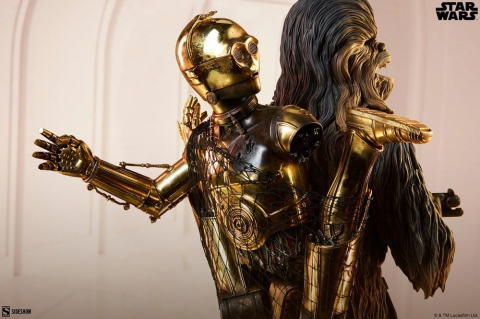 Star Wars Premium Format Figure Chewbacca and C-3PO 63 cm [5]