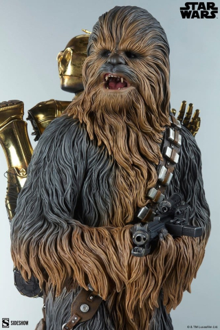Star Wars Premium Format Figure Chewbacca and C-3PO 63 cm [11]