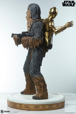 Star Wars Premium Format Figure Chewbacca and C-3PO 63 cm [8]