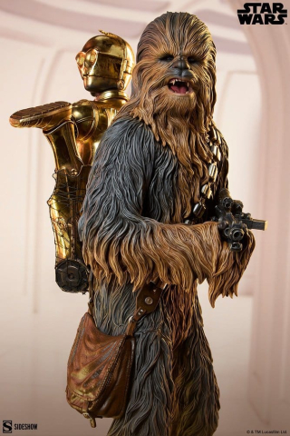 Star Wars Premium Format Figure Chewbacca and C-3PO 63 cm [1]