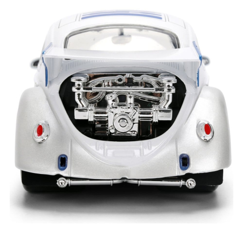 Star Wars R2-D2 VW Drag Beetle 1959 Jada 1:24 + Figurina [5]