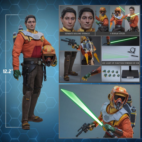 Star Wars: Rebels Television Masterpiece Action Figure 1/6 Ezra Bridger 31 cm [17]