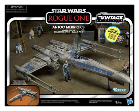 Jucarii - Star Wars: Rogue One Vintage Collection Vehicle Antoc Merrick's X-Wing Fighter