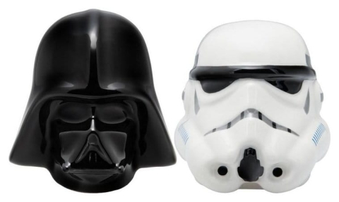 Star Wars Salt and Pepper Shakers Darth Vader and Stormtrooper [1]