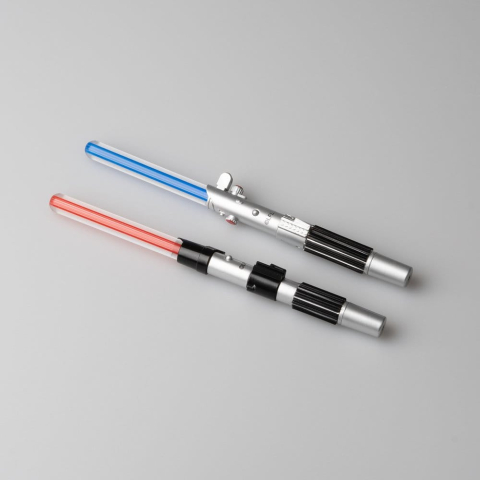 PRECOMENZI - Star Wars Set of 2 Lightsaber Pens Luke Skywalker & Darth Vader