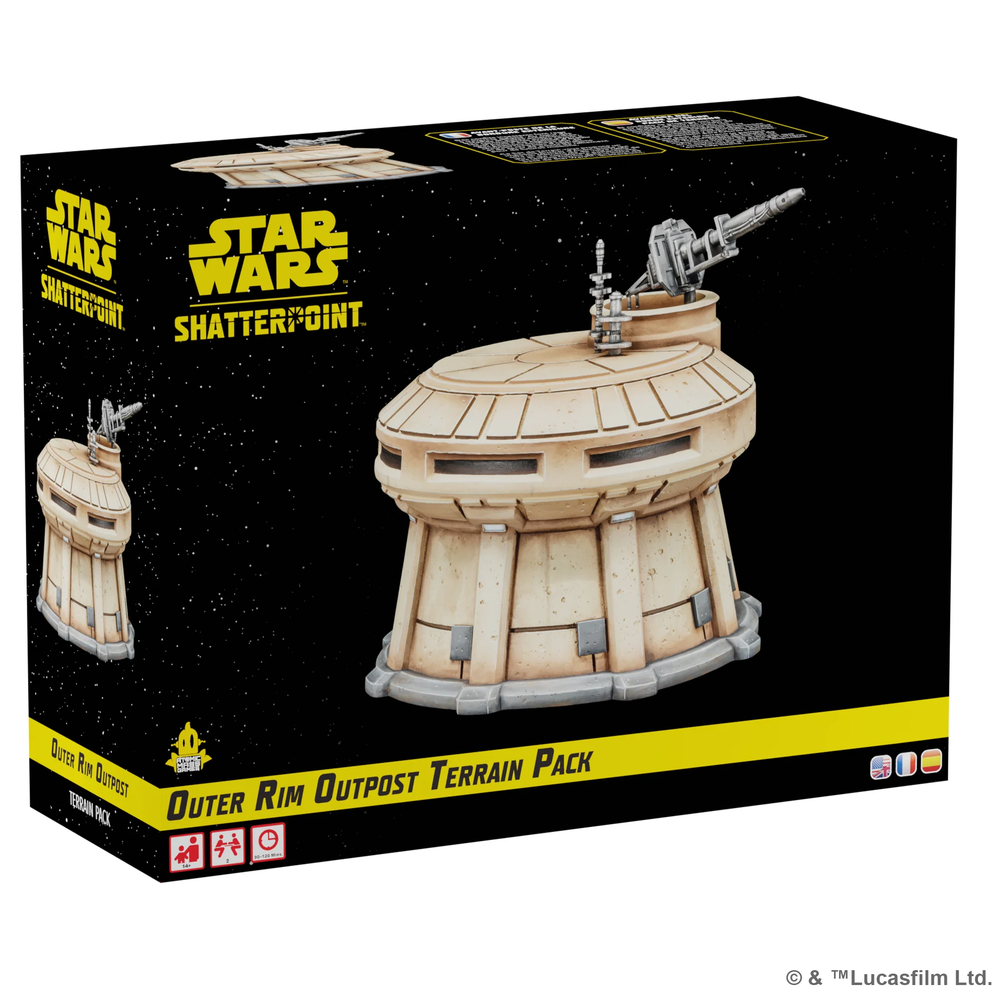 Board Games - Star Wars Shatterpoint – Outer Rim Outpost Terrain Pack