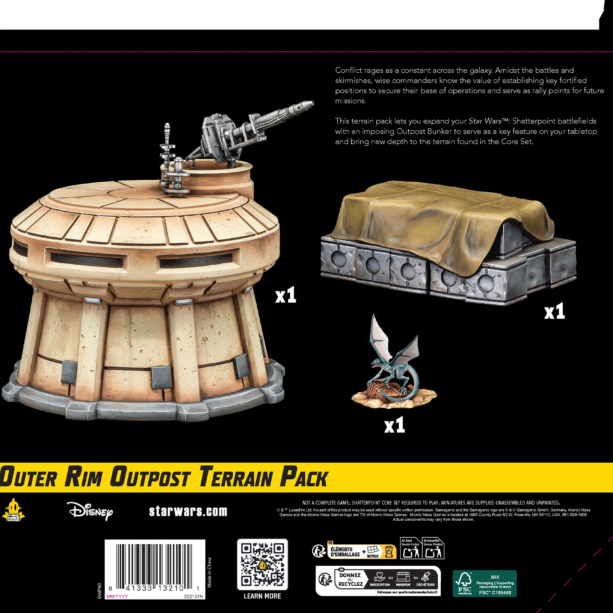 Star Wars Shatterpoint – Outer Rim Outpost Terrain Pack [1]