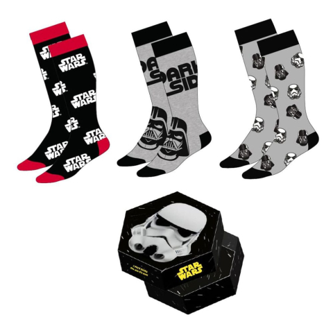 PRECOMENZI - Star Wars Socks 3-Pack Stormtrooper 38-45
