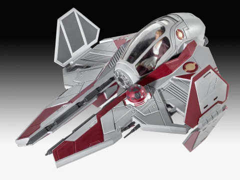 Jucarii - Star Wars Starter Kit Model Kit Obi-Wan's Starfighter 10 cm