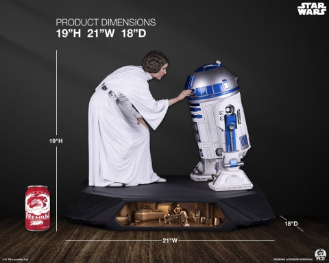 Star Wars Statue 1/3 Princess Leia 48 cm [23]