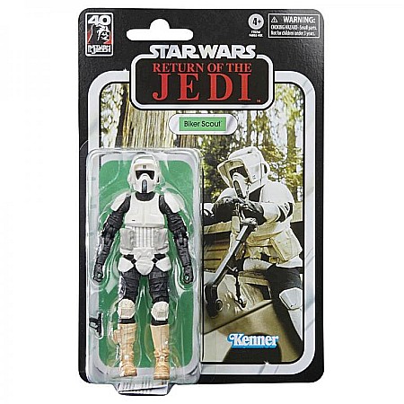 Star Wars figurine - Star Wars The Black Series Biker Scout