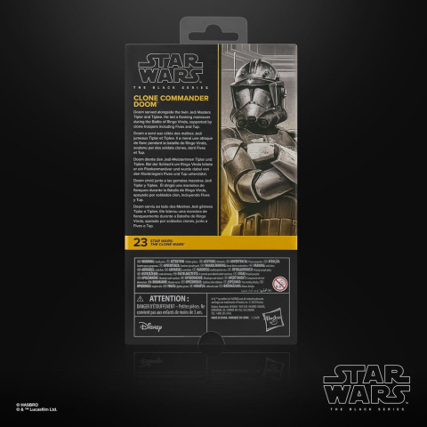 Star Wars The Black Series Clone Commander Doom - Figurina 15 cm [2]