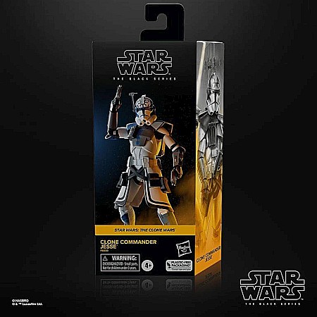 Star Wars figurine - Star Wars The Black Series Clone Commander Jesse