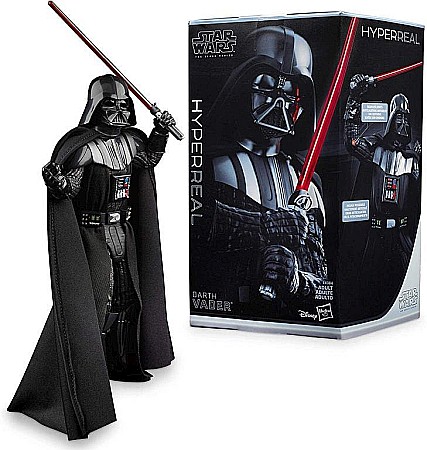 Star Wars figurine - Star Wars The Black Series Hyperreal Episode V Darth Vader Action Figure