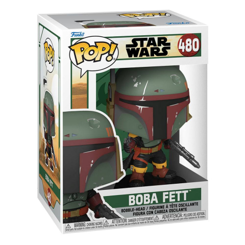PRECOMENZI - Star Wars The Book of Boba Fett POP! TV Vinyl Figure Boba Fett 9 cm