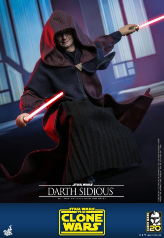 Star Wars: The Clone Wars Action Figure 1/6 Darth Sidious 29 cm [8]