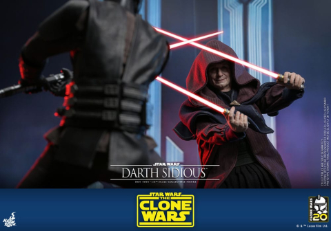 Star Wars: The Clone Wars Action Figure 1/6 Darth Sidious 29 cm [12]