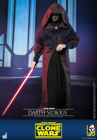Star Wars: The Clone Wars Action Figure 1/6 Darth Sidious 29 cm [5]