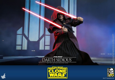 Star Wars: The Clone Wars Action Figure 1/6 Darth Sidious 29 cm [13]