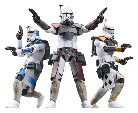 Star Wars: The Clone Wars Black Series Action Figure 3-Pack ARC Trooper Havoc, Colt & Blitz 15 cm [21]