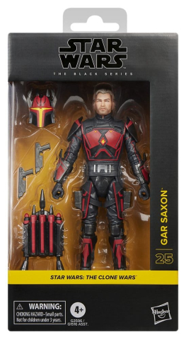 PRECOMENZI - Star Wars: The Clone Wars Black Series Action Figure Gar Saxon 15 cm