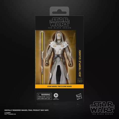 Star Wars figurine - Star Wars: The Clone Wars – Jedi Temple Guard Figure 15 cm