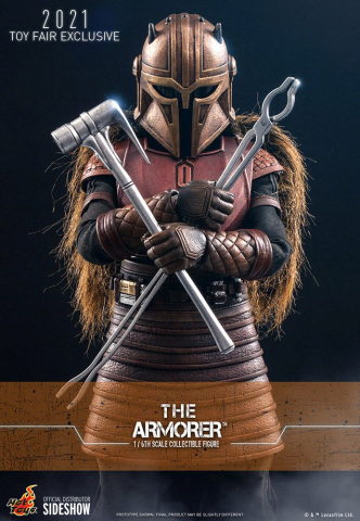 Star Wars The Mandalorian Action Figure 1/6 The Armorer 2021 Toy Fair Exclusive 29 cm [1]