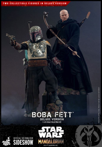 Star Wars The Mandalorian Action Figure 2-Pack 1/6 Boba Fett Deluxe 30 cm [9]