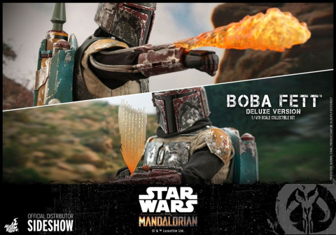 Star Wars The Mandalorian Action Figure 2-Pack 1/6 Boba Fett Deluxe 30 cm [21]