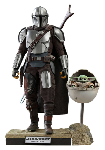 Jucarii - Star Wars The Mandalorian Action Figure 2-Pack 1/6 The Mandalorian & The Child Deluxe 30 cm