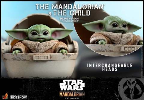 Star Wars The Mandalorian Action Figure 2-Pack 1/6 The Mandalorian & The Child Deluxe 30 cm [16]