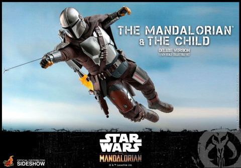 Star Wars The Mandalorian Action Figure 2-Pack 1/6 The Mandalorian & The Child Deluxe 30 cm [9]