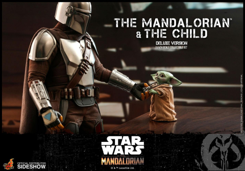 Star Wars The Mandalorian Action Figure 2-Pack 1/6 The Mandalorian & The Child Deluxe 30 cm [10]