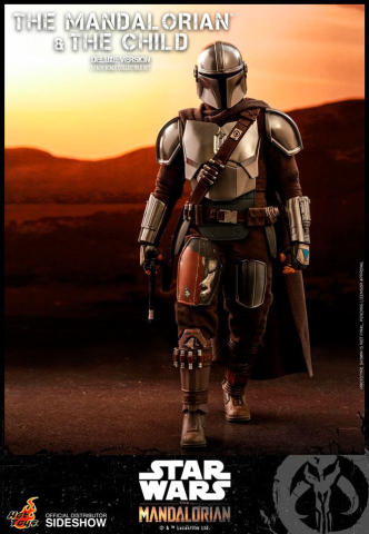 Star Wars The Mandalorian Action Figure 2-Pack 1/6 The Mandalorian & The Child Deluxe 30 cm [4]