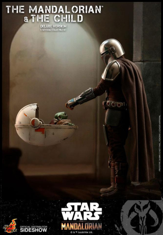 Star Wars The Mandalorian Action Figure 2-Pack 1/6 The Mandalorian & The Child Deluxe 30 cm [2]