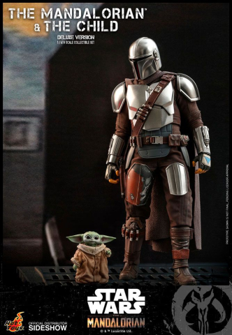 Star Wars The Mandalorian Action Figure 2-Pack 1/6 The Mandalorian & The Child Deluxe 30 cm [3]
