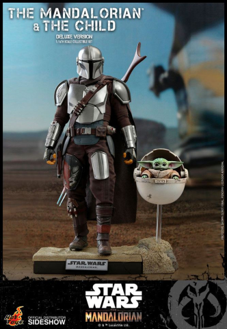 Star Wars The Mandalorian Action Figure 2-Pack 1/6 The Mandalorian & The Child Deluxe 30 cm [1]