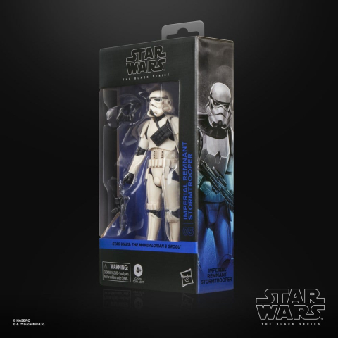 Star Wars: The Mandalorian &amp; Grogu Black Series Action Figure Imperial Remnant Stormtrooper 15 cm [2]