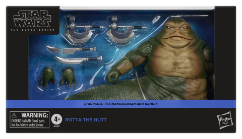 PRECOMENZI - Star Wars: The Mandalorian and Grogu Black Series Action Figure Rotta the Hutt 17 cm