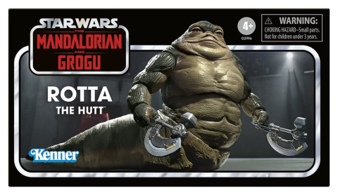 Star Wars: The Mandalorian and Grogu Vintage Collection Action Figure Rotta the Hutt 10 cm [7]