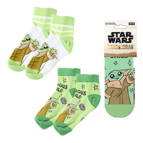 Star Wars: The Mandalorian Ankle socks 2-packs 38-45 [2]