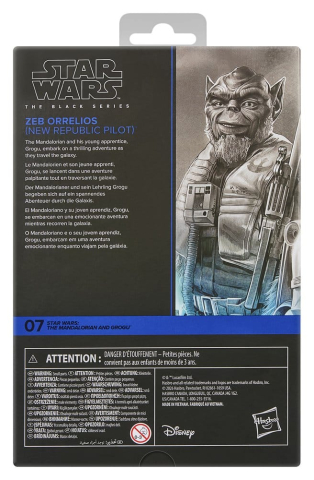 Star Wars: The Mandalorian & Grogu Black Series Action Figure Garazeb "Zeb" Orrelios 15 cm [1]
