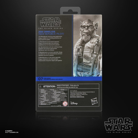 Jucarii - Star Wars: The Mandalorian & Grogu Black Series Action Figure Garazeb "Zeb" Orrelios 15 cm