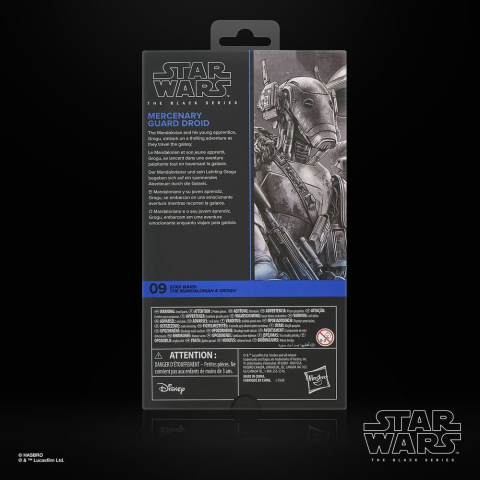 Star Wars: The Mandalorian & Grogu Black Series Action Figure Mercenary Guard Droid 15 cm [0]